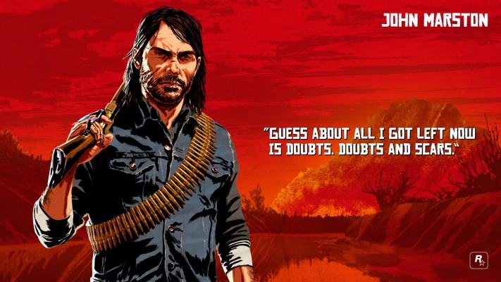John Marston. Desktop wallpaper