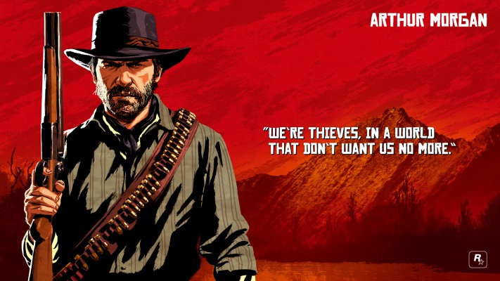 Arthur Morgan. Desktop wallpaper