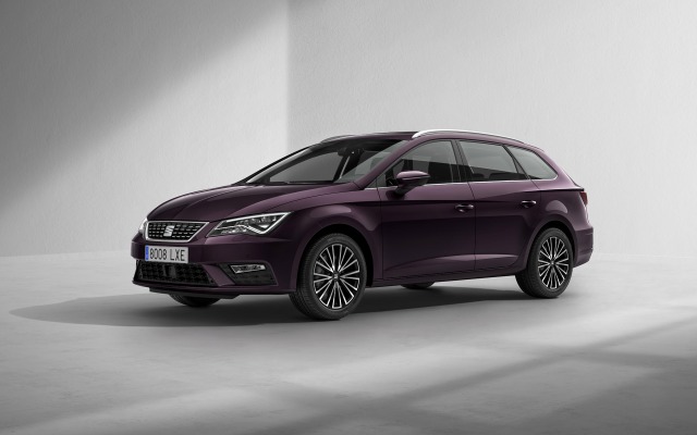SEAT Leon 2017. Desktop wallpaper