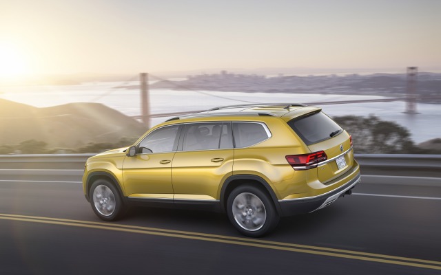 Volkswagen Atlas 2018. Desktop wallpaper