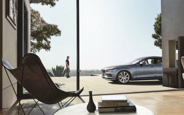 Volvo S90 Excellence 2016. Desktop wallpaper