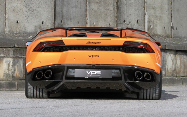Lamborghini Huracán LP 640-4 VOS Performance 2016. Desktop wallpaper