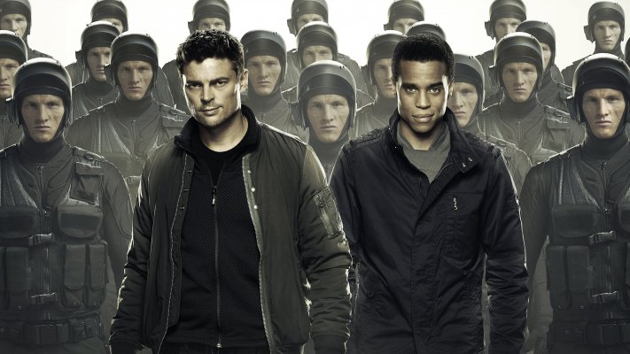 Almost Human. Desktop wallpaper