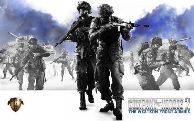 Company of Heroes 2: The Western Front Armies. Desktop wallpaper