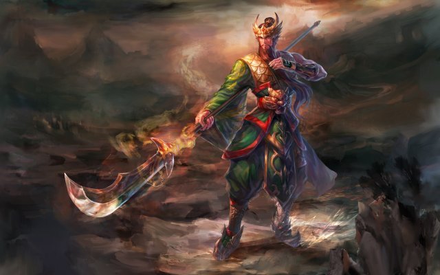 Knights of Valour. Desktop wallpaper