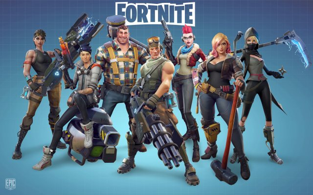 Fortnite. Desktop wallpaper