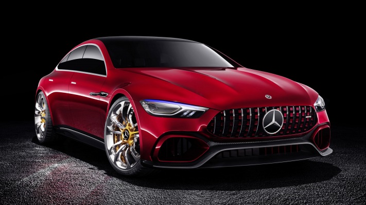 Mercedes-AMG GT Concept 2017. Desktop wallpaper