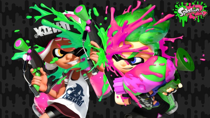 Splatoon 2. Desktop wallpaper
