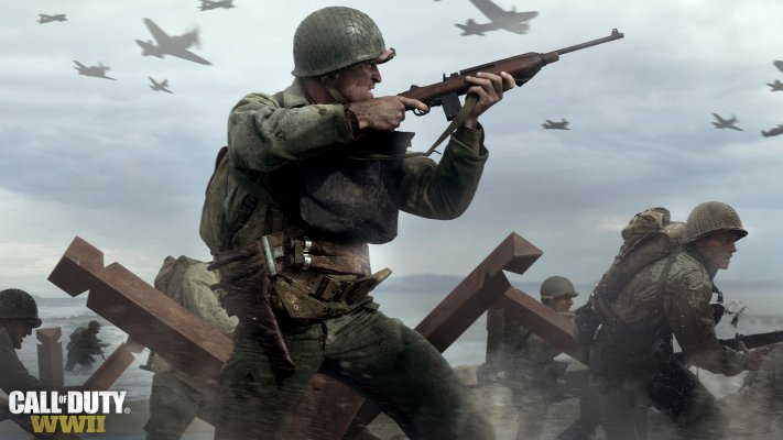 Call of Duty: WW2. Desktop wallpaper