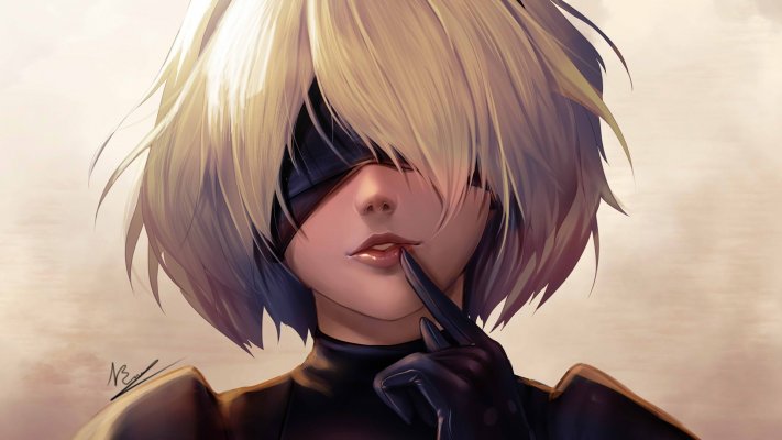NieR: Automata. Desktop wallpaper