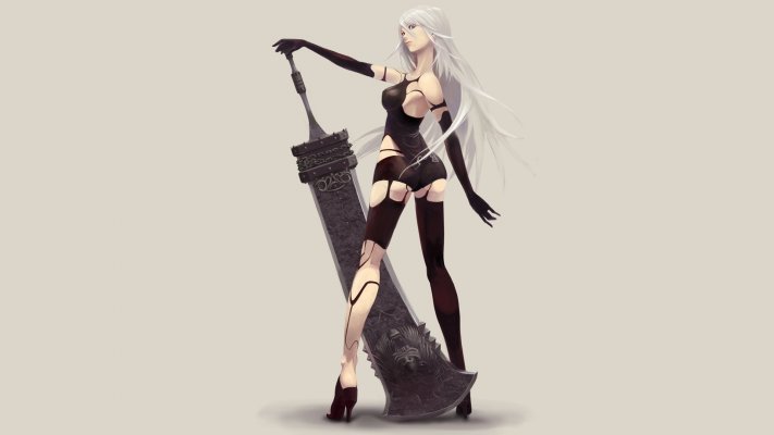 NieR: Automata. Desktop wallpaper