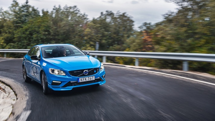 Volvo S60 2017. Desktop wallpaper