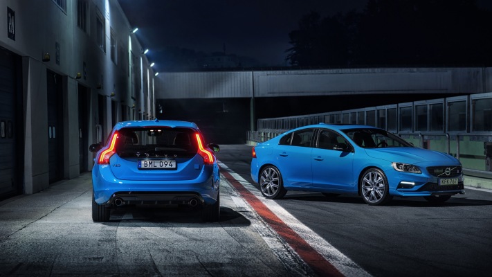 Volvo S60 2017. Desktop wallpaper