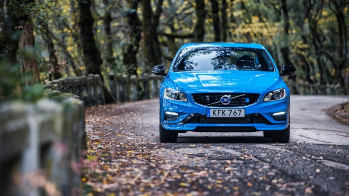 Volvo S60 2017. Desktop wallpaper