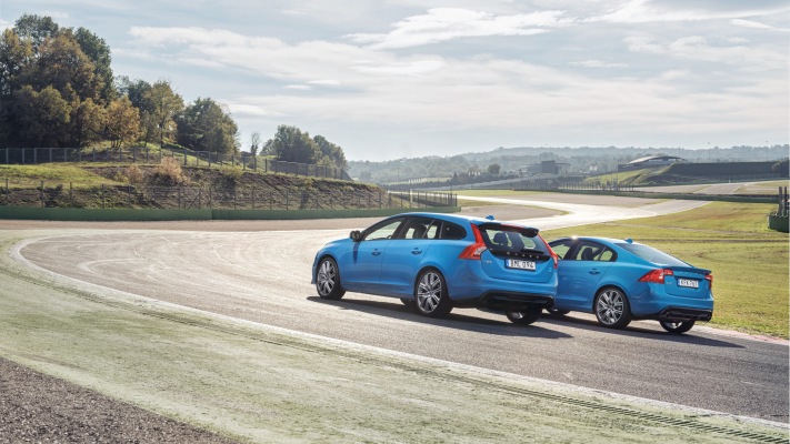 Volvo S60 2017. Desktop wallpaper