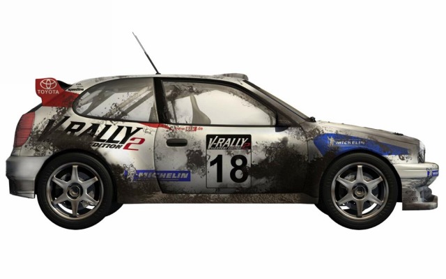 V-Rally 2. Desktop wallpaper