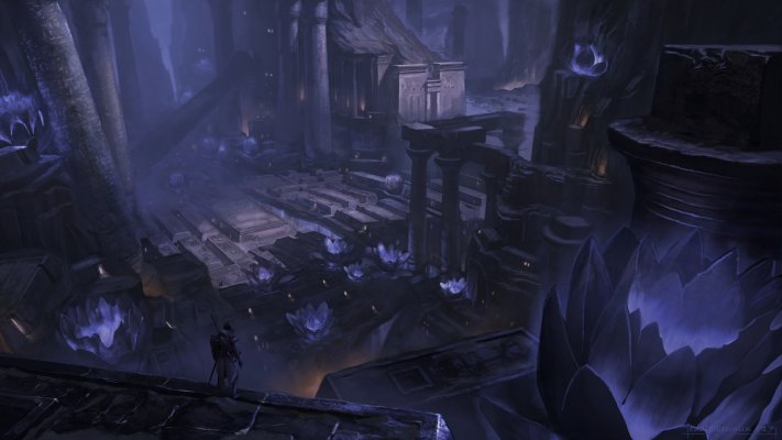Necropolis. Desktop wallpaper