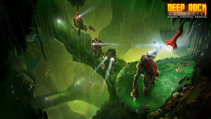 Deep Rock Galactic. Desktop wallpaper