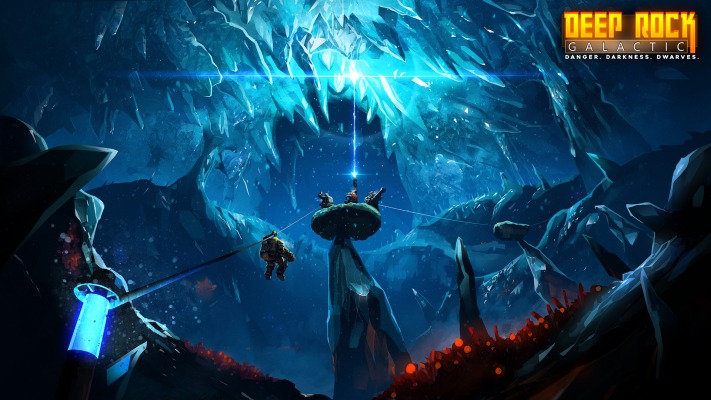 Deep Rock Galactic. Desktop wallpaper