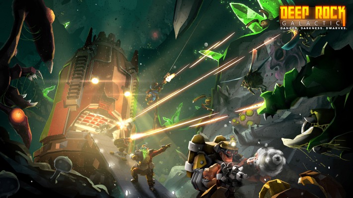 Deep Rock Galactic. Desktop wallpaper