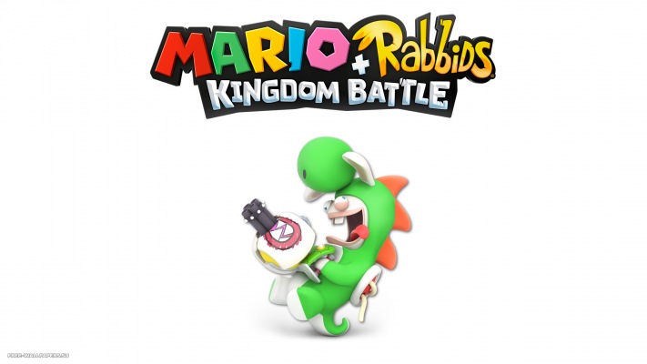 Mario + Rabbids Kingdom Battle. Desktop wallpaper