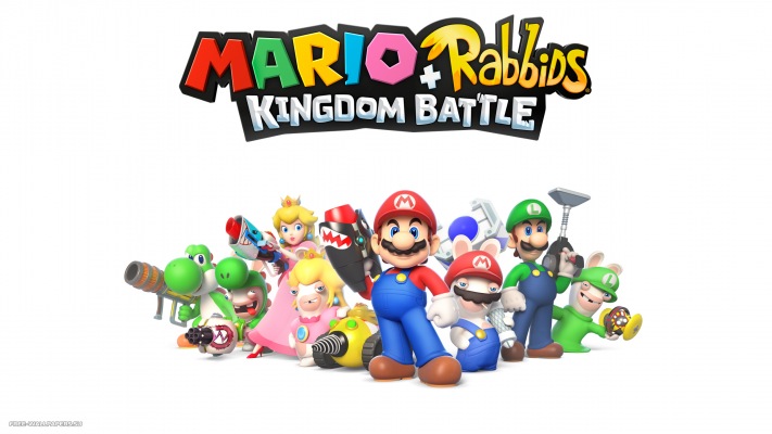 Mario + Rabbids Kingdom Battle. Desktop wallpaper