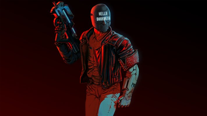 Ruiner. Desktop wallpaper