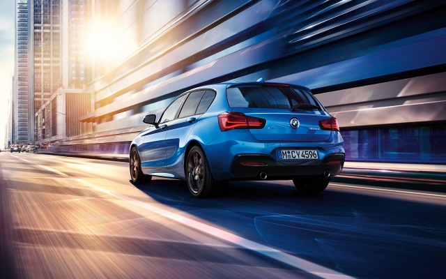 BMW M140i 5-door 2017. Desktop wallpaper