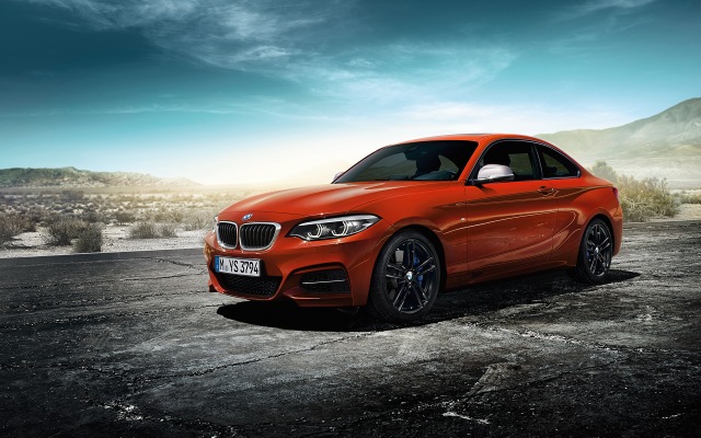 BMW M240i Coupe 2017. Desktop wallpaper