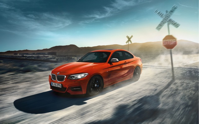BMW M240i Coupe 2017. Desktop wallpaper