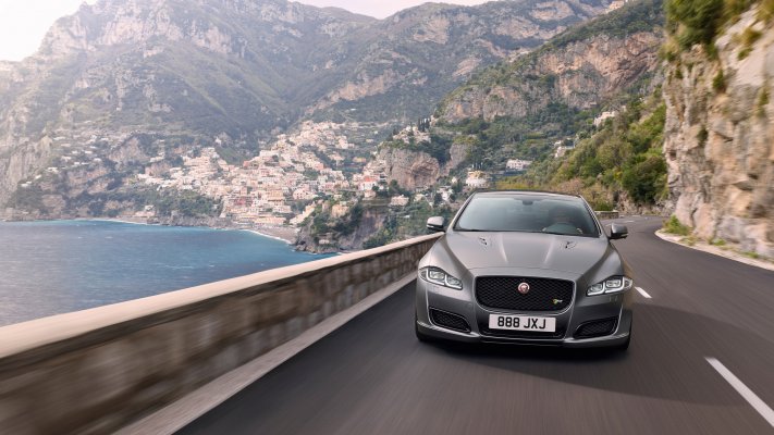 Jaguar XJR 575 2018. Desktop wallpaper