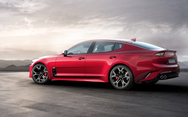 Kia Stinger GT 2018. Desktop wallpaper