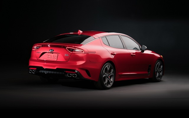 Kia Stinger GT 2018. Desktop wallpaper