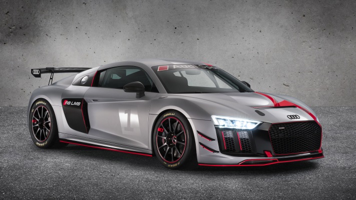 Audi R8 LMS GT4 2017. Desktop wallpaper