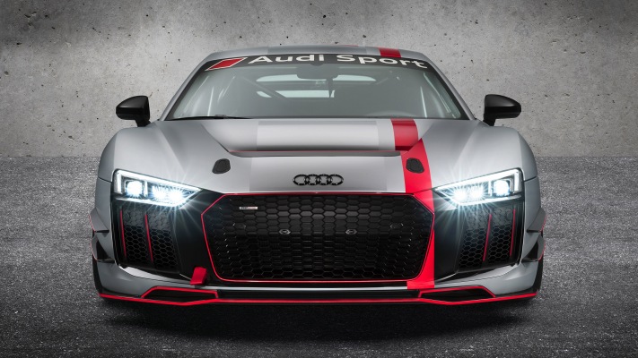 Audi R8 LMS GT4 2017. Desktop wallpaper