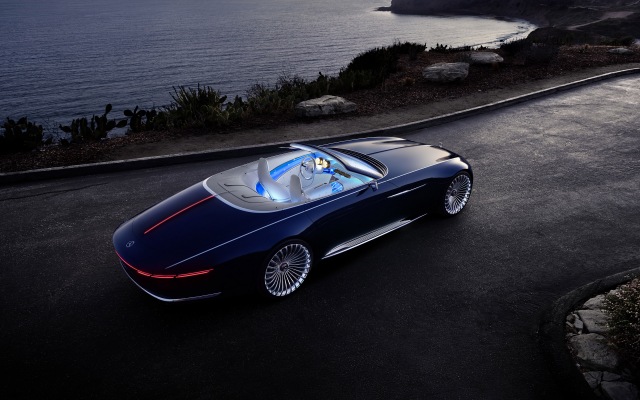 Maybach Vision 6 Cabriolet Concept 2017. Desktop wallpaper