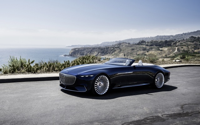 Maybach Vision 6 Cabriolet Concept 2017. Desktop wallpaper
