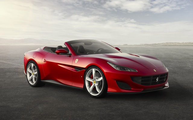 Ferrari Portofino 2018. Desktop wallpaper