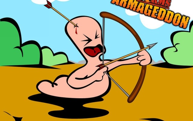 Worms Armageddon. Desktop wallpaper