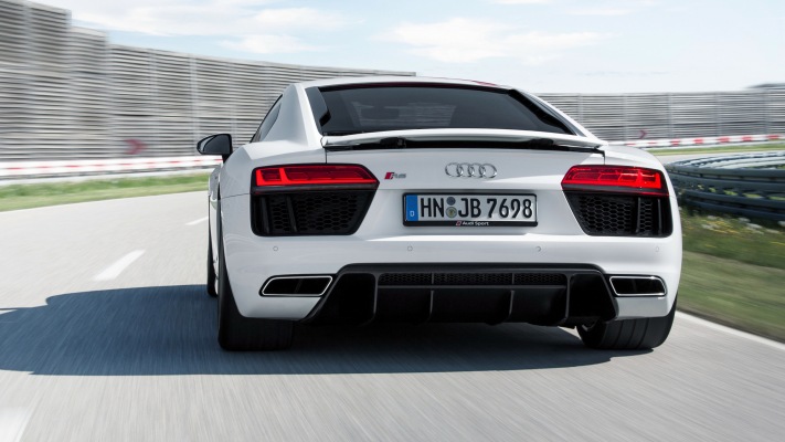Audi R8 V10 RWS 2018. Desktop wallpaper