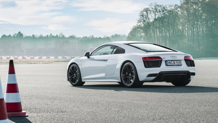 Audi R8 V10 RWS 2018. Desktop wallpaper