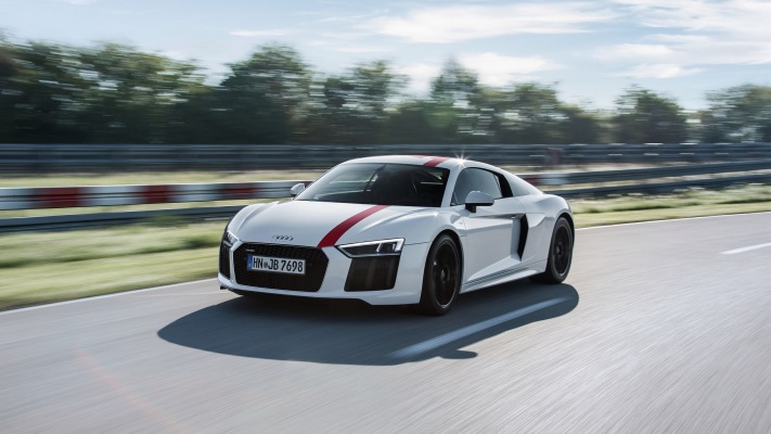 Audi R8 V10 RWS 2018. Desktop wallpaper