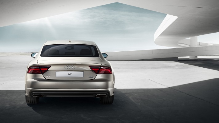 Audi A7 Sportback 2017. Desktop wallpaper