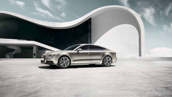 Audi A7 Sportback 2017. Desktop wallpaper