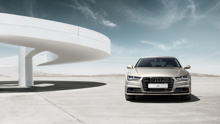 Audi A7 Sportback 2017. Desktop wallpaper