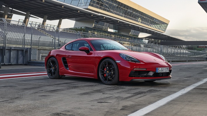Porsche 718 Cayman GTS 2018. Desktop wallpaper