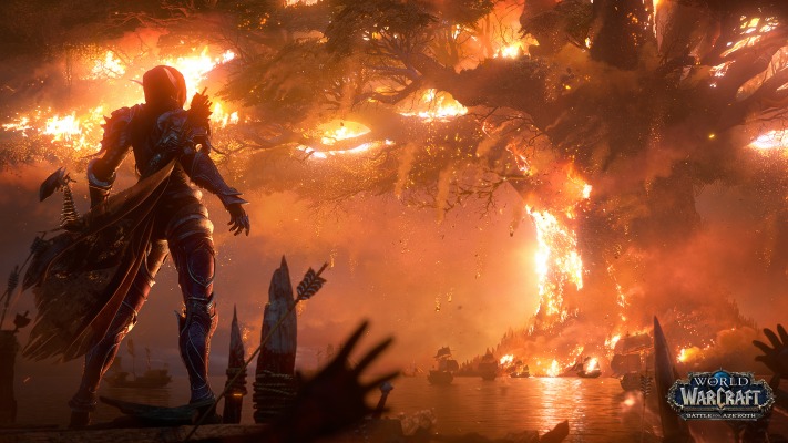World of Warcraft: Battle for Azeroth. Desktop wallpaper