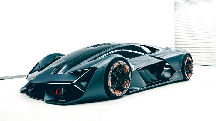 Lamborghini Terzo Millennio Concept 2017. Desktop wallpaper