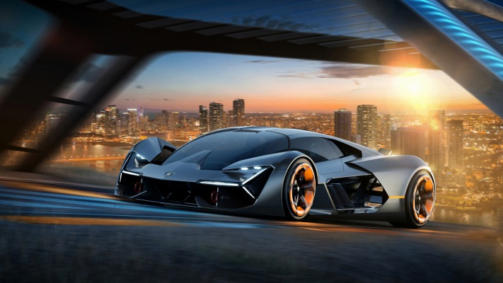 Lamborghini Terzo Millennio Concept 2017. Desktop wallpaper