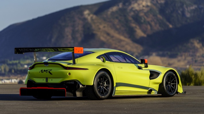 Aston Martin Vantage GTE 2018. Desktop wallpaper